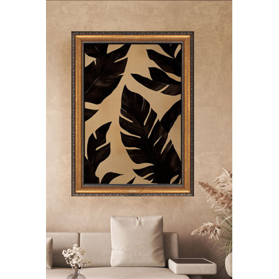 Peinture sur toile encadrée élégante, 27,6 po x 39,4 po | 50% polystyrène / 50% toile polyester, épaisseur: 1,2 po | Impression numérique époustouflante, prête à être suspendue pour la décoration intérieure, parfaite pour le salon et le bureau