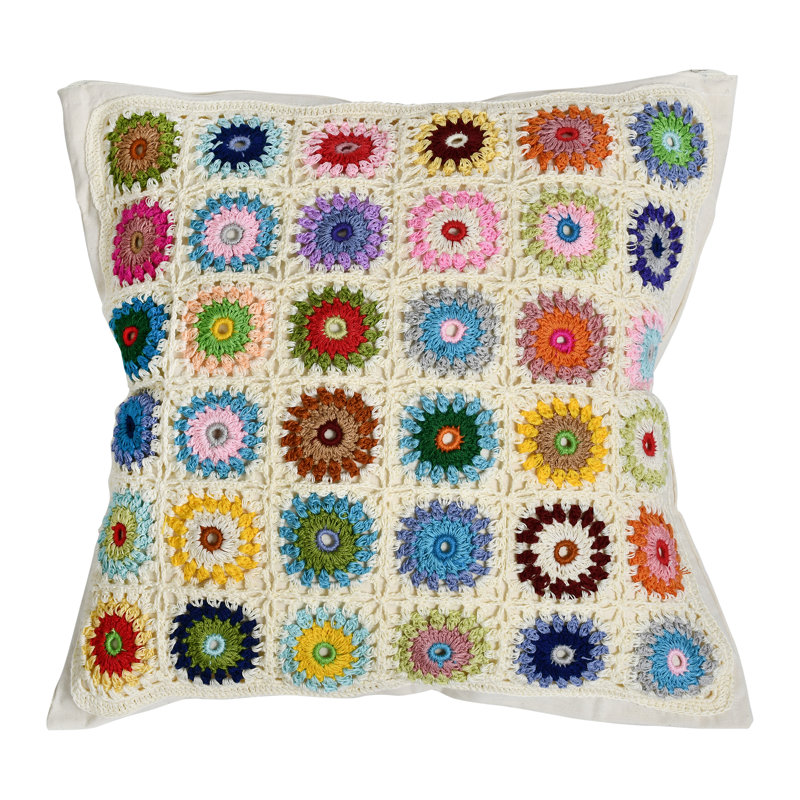 Housse de coussin en coton 19 po