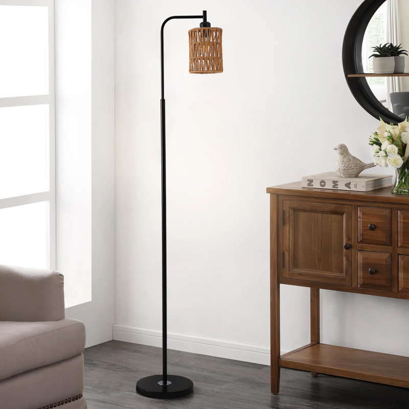 Ameire 170cm Powder Coated Arched Floor Lamp