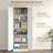 67" Freestanding Kitchen Pantry