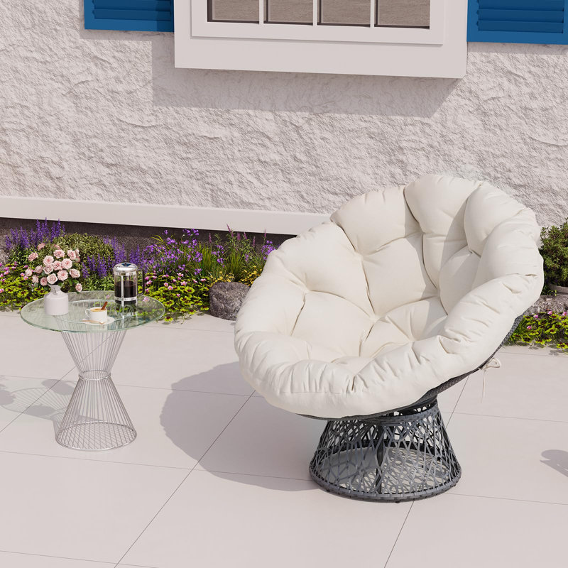 116.8cm Long Sun Lounger, Beige