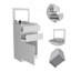 Commode 2 tiroirs Cassel - blanc