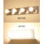 Auvent lumineux pour meuble-lavabo moderne Torzsok