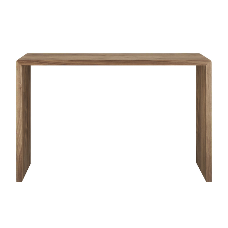 Cokley Console Table, Dark Brown Wood