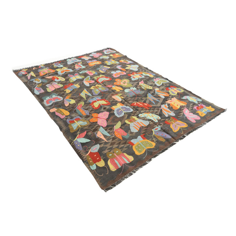 Tapis brun foncé Odell
