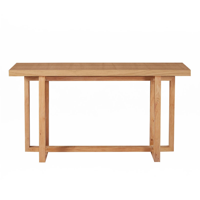 59.05Inch MDF Console Table Narrow Entryway Table