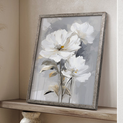 Reproduction encadrée FLORAL Series CDxxxix - bois massif