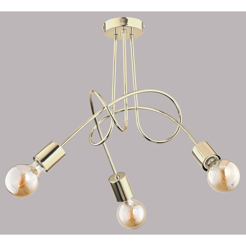 Brittane Sputnik Chandelier, Gold, 3