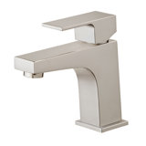 City Monoblock Single Hole Bathroom Faucet with Drain Assembly
