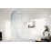 Maven 34 in. x 66.75 in. Frameless Arched Fluted Single Fixed Bath Panel