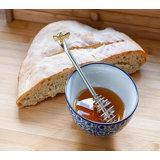 Bee Handle Honey Dauber Spoon