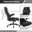 Fauteuil de direction ergonomique en similicuir avec repose-tête Glorice-930578096