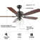 52'' Ceiling Fan with Light Kit