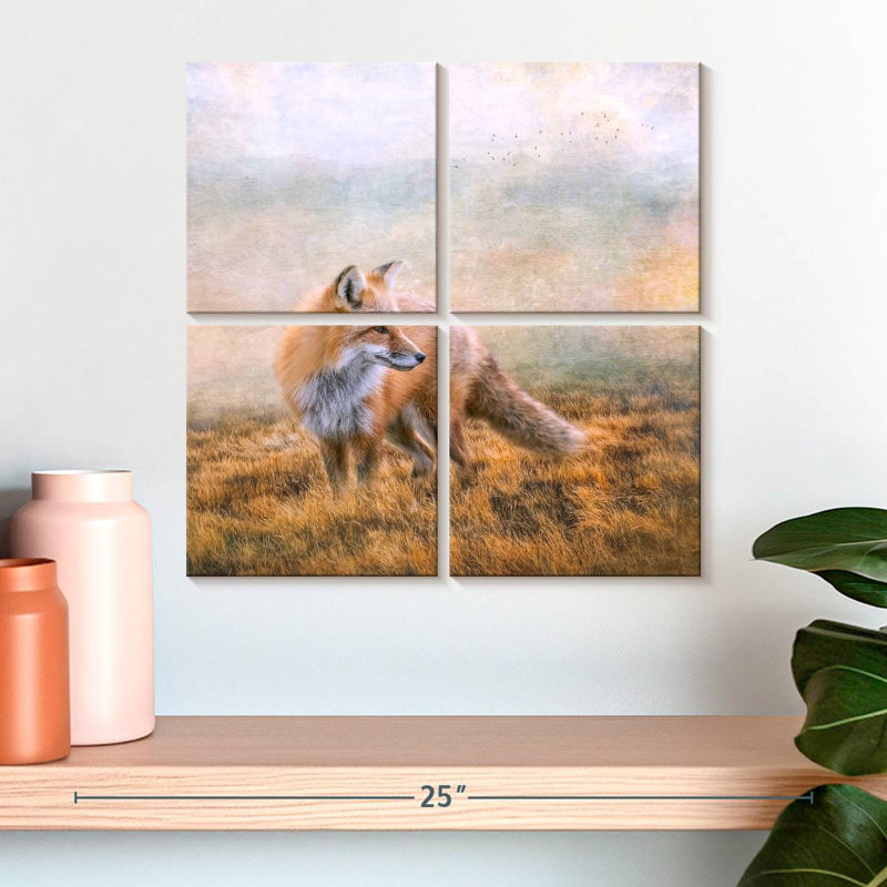 Brampt Seeking Mischief, 18" H x 18" W