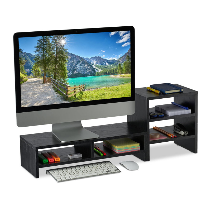 Rifky Manufactured Wood Monitor Stand