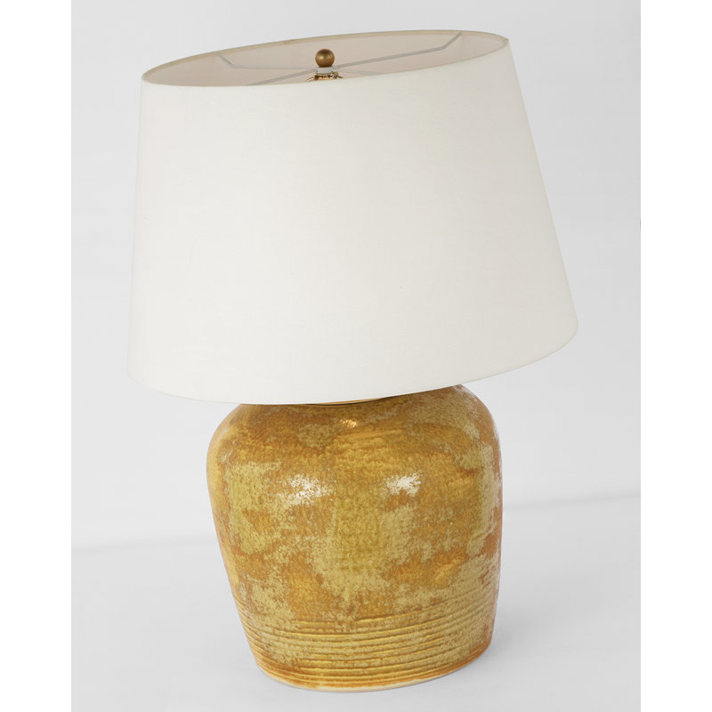 Nora Table Lamp, Yellow Oxide