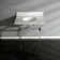 Templeton Rectangular Console Bathroom Sink with Overflow