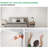 PVC Slat Wall Panel, 19.7 x 19.7in 3D Fluted Textured Panel White, Suitable for Kitchen, Living Room, and Home 3D Wall Panels(12-Pack, 32 Sq.ft)-127898887
