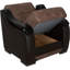 Fauteuil rembourré 38 po Vandora 