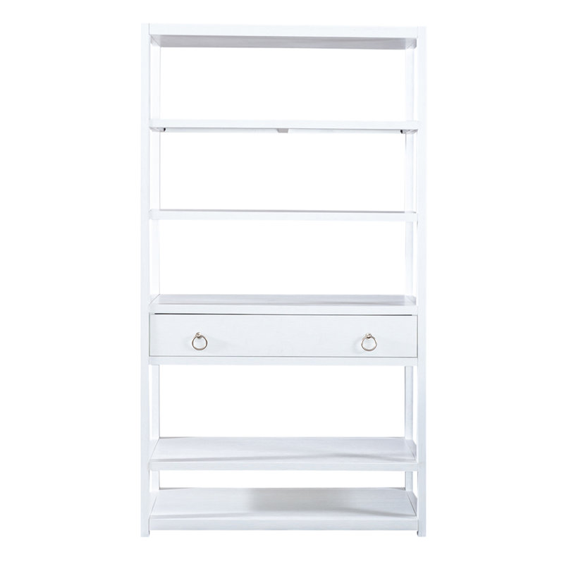 Ballentine 39'' Accent Bookcase, White