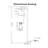 Banord 58.7 Inch LED Standing Floor Lamp w/ 6 Watt 3000K LED Bulb for Any Room