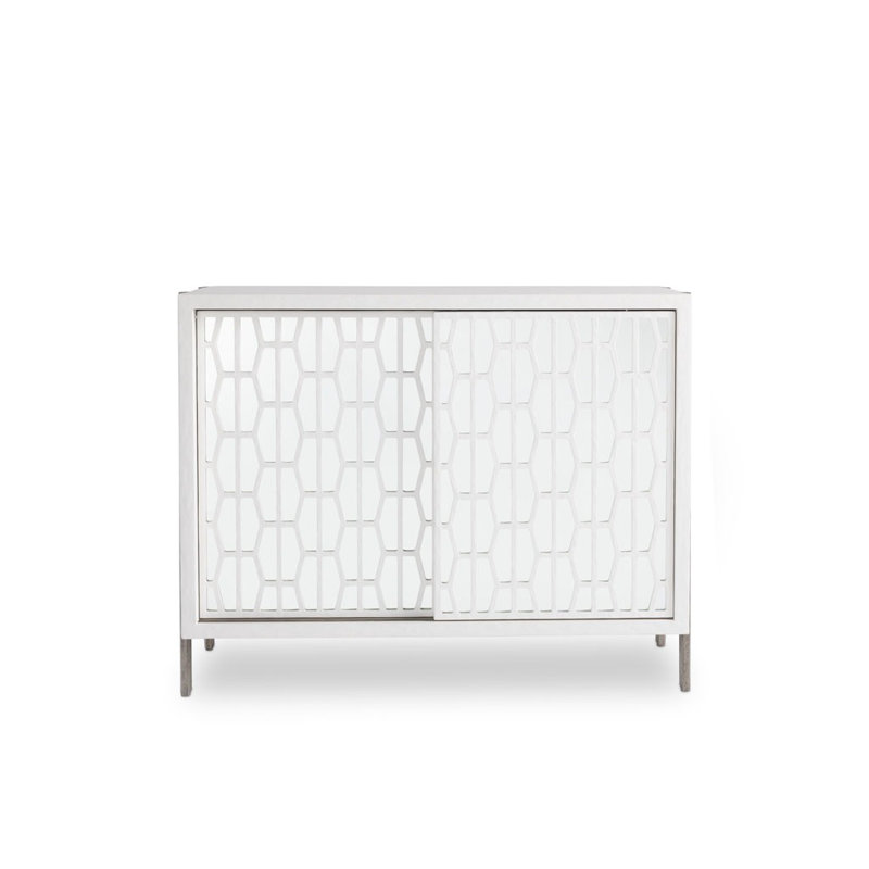 Cambridge 45'' W Sideboard, White Smooth Gesso