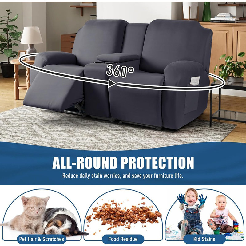 Housse pour console centrale, 4 pièces