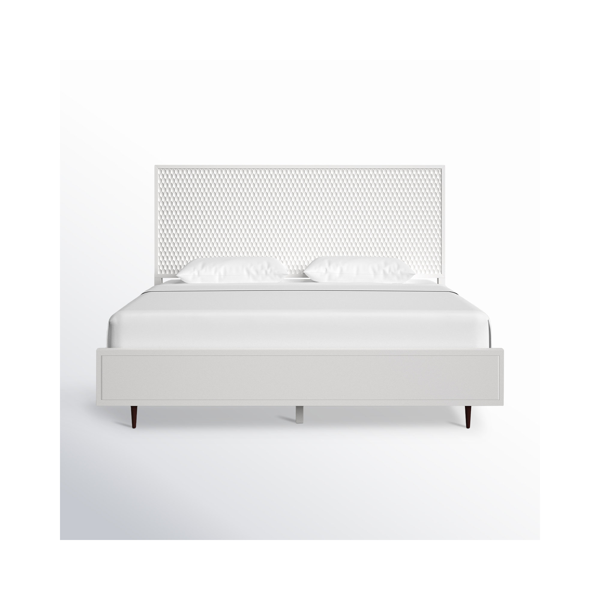 Capra Solid Wood Bed, Queen