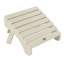 Chaise Adirondack en plastique avec repose-pieds Hinz-119034087
