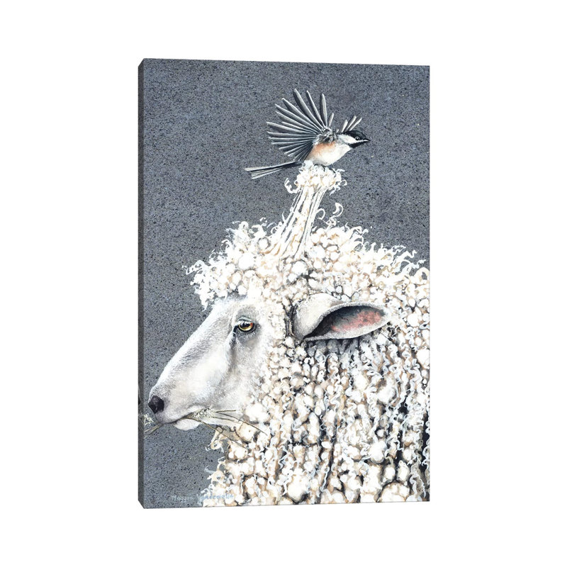 The Heist by Maggie Vandewalle - Wrapped Canvas Painting, 66.04 cm H x 45.72 cm W x 1.91 cm D