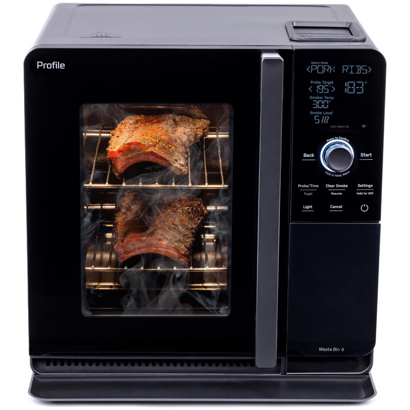 Fumoir d'intérieur intelligent Ge Profile - noir - P9sbaas6vbb