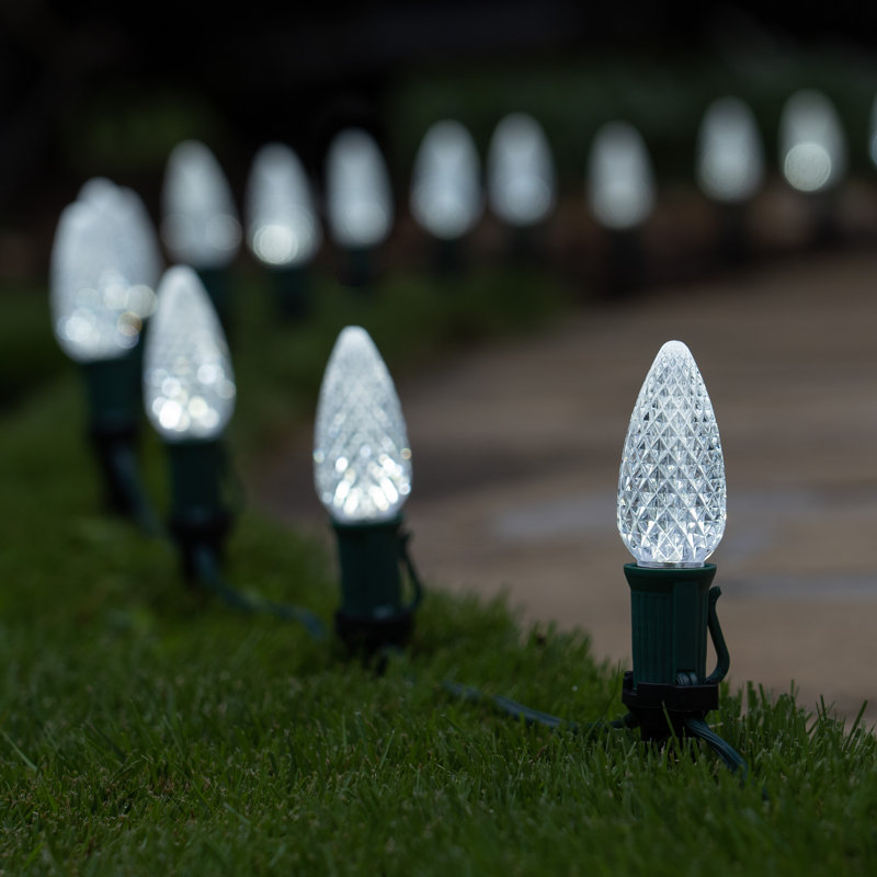 C9 OptiCore LED Shatterproof Luminary & Pathway Lights, 100 feet, Cool White