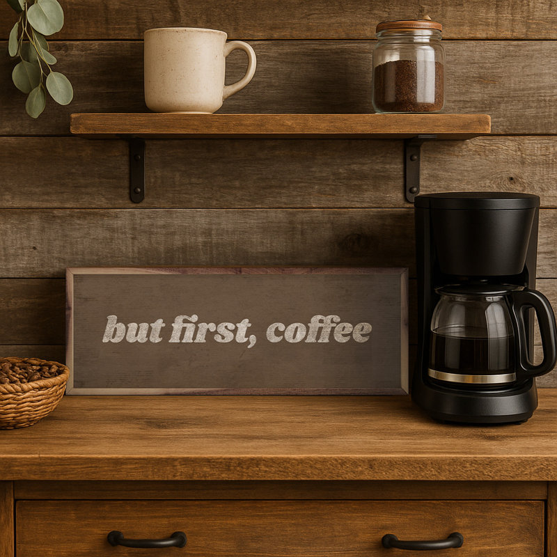 But But Coffee, H 4 po x l 12 po