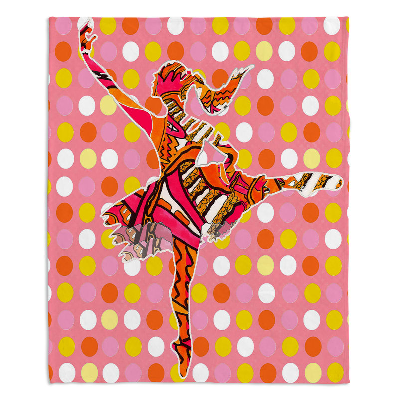  Jeté de ballerine, l 51 po x L 60 po