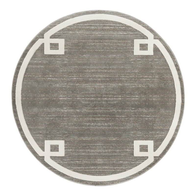 Tapis Hill Uptown par Jill Zarin, Rond 5 pi 3 po
