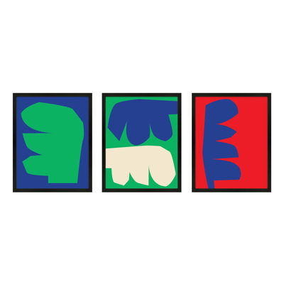 Reynard "Process" 3-Piece Print Set