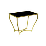 Mariette Himes Gomez Glass End Table