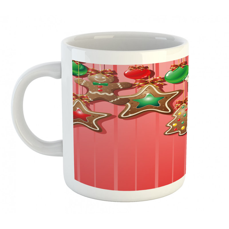 Grande tasse à café pain d’épice man