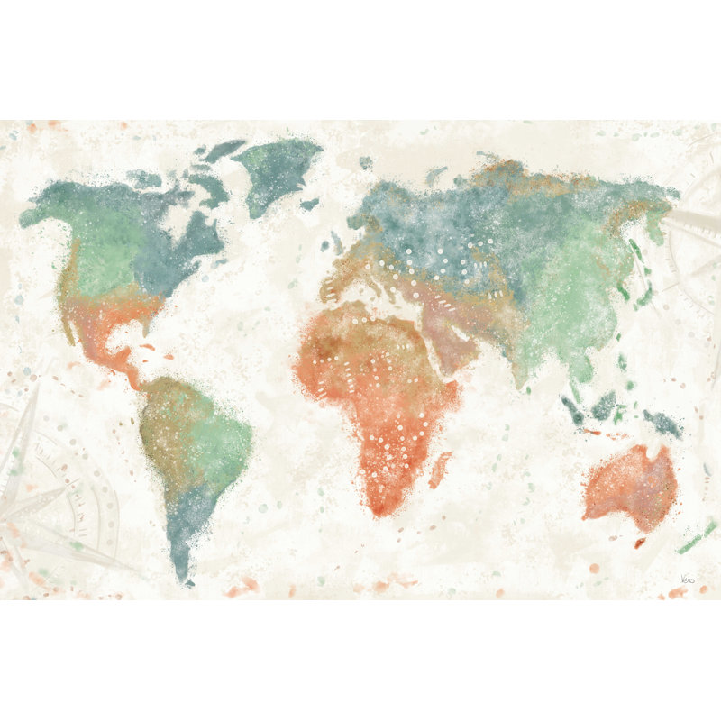 Explorez le monde I, H 32 po x l 48 po