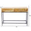 Console en bois massif Alonnah