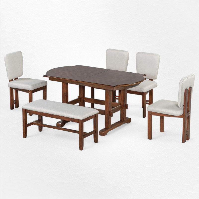 6 - Piece Extendable Dining Set