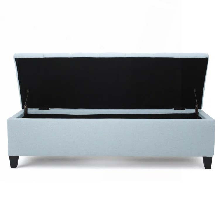 Banc de rangement, Bleu