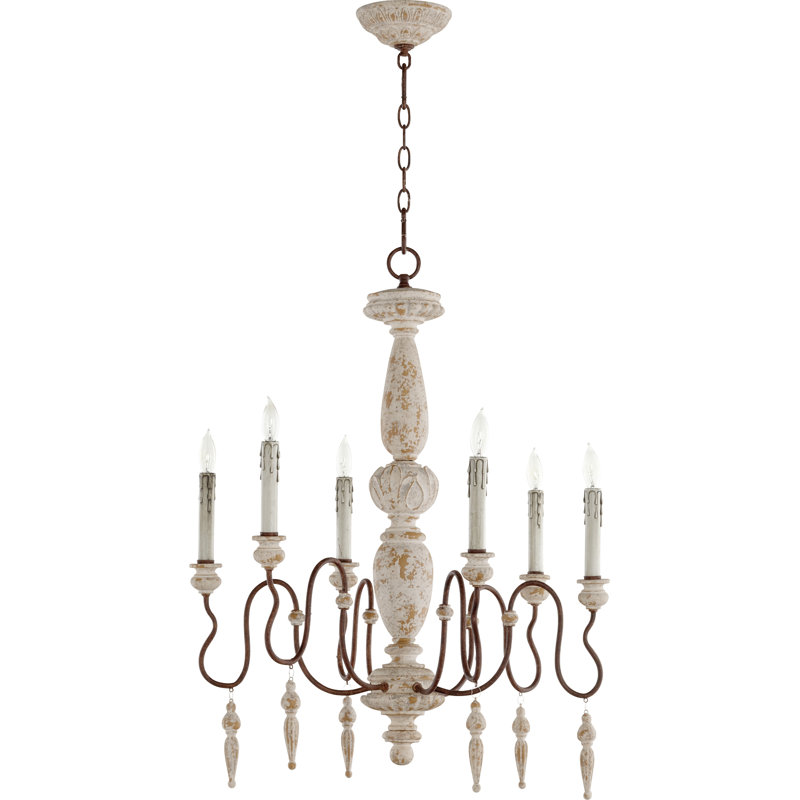 Lustree 6 lumières façon bougie/classique Loveland