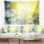 Belles fleurs blanches au lever du soleil-28488462