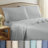 Martex 400 Thread Count Luxury Sheet Set 100% Long Staple Cotton Sateen Weave Silky Soft & Durable, Wrinkle & Fade Resistant, Deep Pocket-99397394-99397400