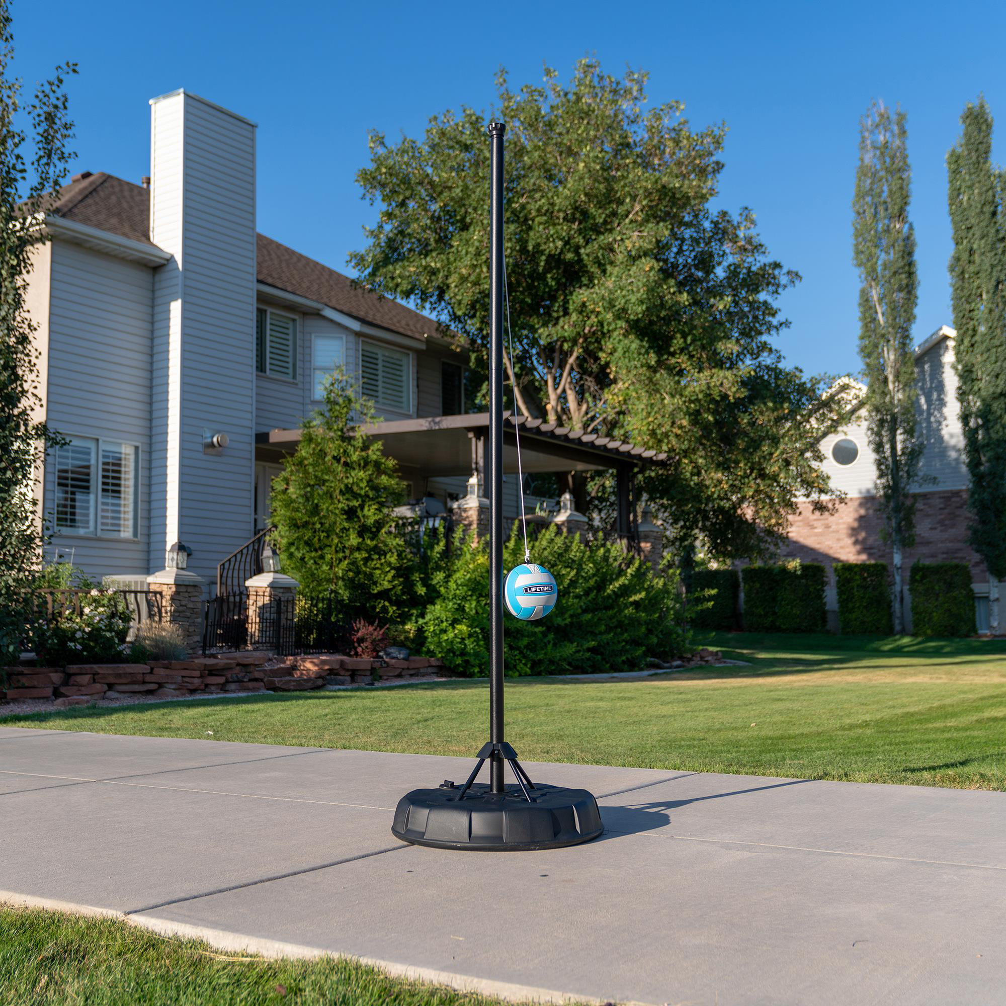 Lifetime Steel, HighDensity Polyethylene Tetherball Game & Reviews