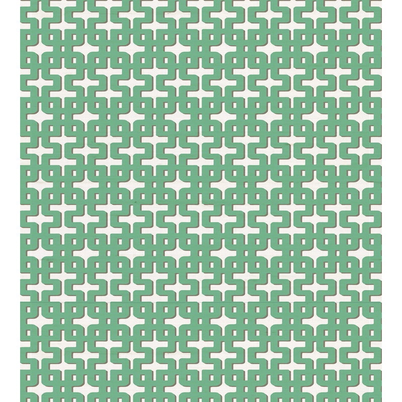 Regency Moderne Geometric Metallic Wallpaper Roll, Trousdale