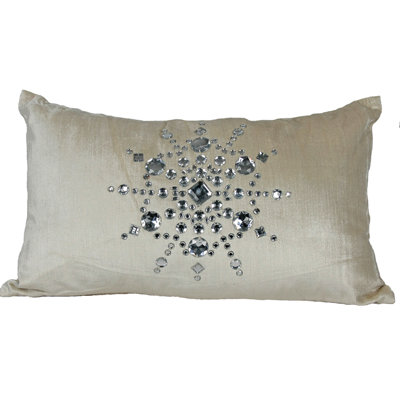 Oreiller lombaire Bejeweled Snowflake
