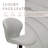 Swivel Upholstered Adjustable Height Bar Counter Stool with Metal Frame-278038293