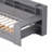Wooden Twin Size Daybed With Storage Shelves, Multi-Functional Bed With Two Storage Drawers And  Study Desk, Gray-334965252